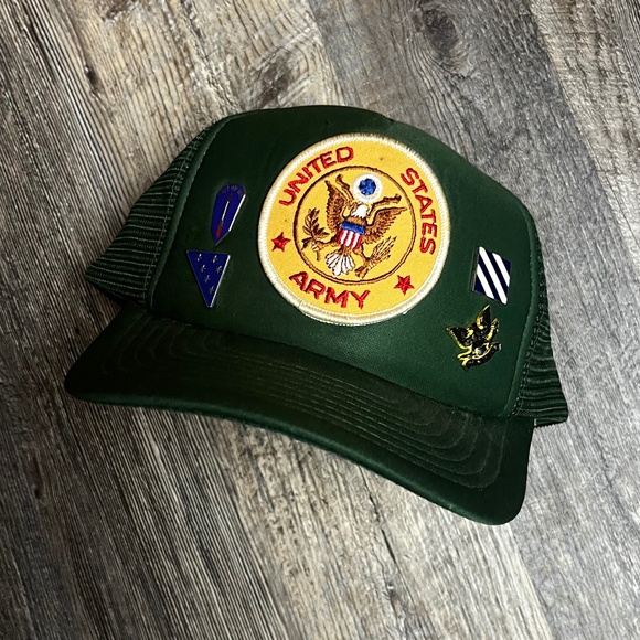 American Vintage | Accessories | Vintage Us Army Snapback Hat Designer ...